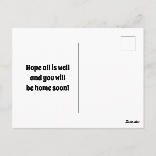  keuten in bloemen Briefkaart (Achterkant)