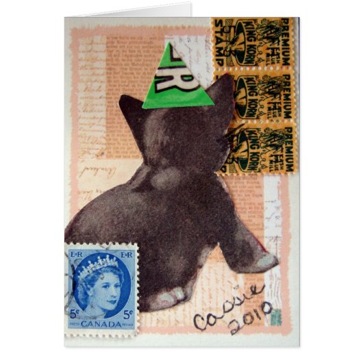 Keuten in een Pet van een partij (Voorkant)