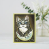 Keuten in een schelp briefkaart (Staand voorkant)