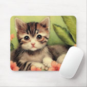  keuten in Flowers Mousepad Muismat (Met muis)