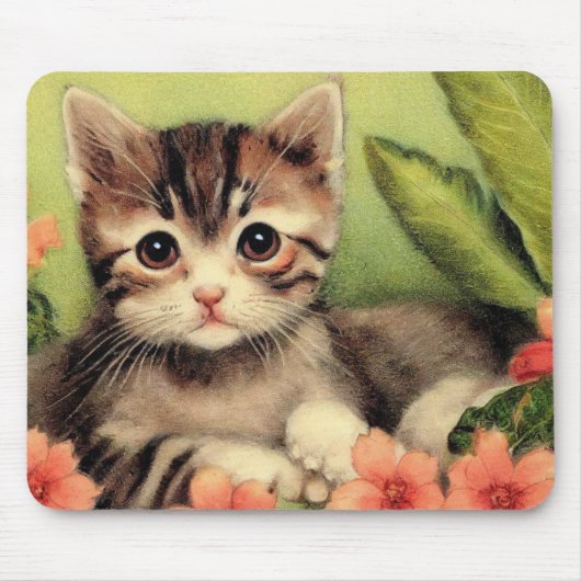  keuten in Flowers Mousepad Muismat (Voorkant)