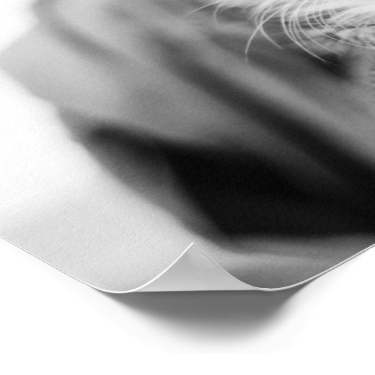 Keuten over de stoel poster (Hoek)