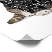 Keuten recht buiten Catnip Poster (Hoek)