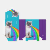 Keuten spuugt regenboog op bedankdoosjes (Uitgevouwen)