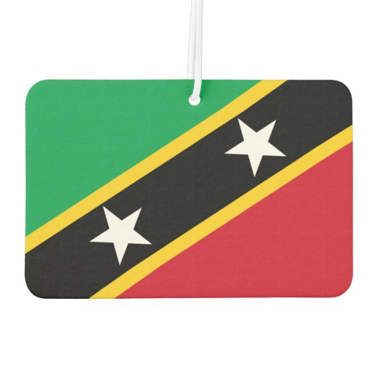 Keutiaanse of Nevisiaanse vlag Luchtverfrisser (Achterkant)