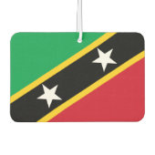 Keutiaanse of Nevisiaanse vlag Luchtverfrisser (Voorkant)