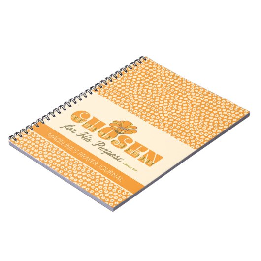 Keuze 1 Peter 2:9 Retro Prayer Journal Notitieboek (Linkerzijde)