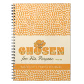 Keuze 1 Peter 2:9 Retro Prayer Journal Notitieboek (Voorkant)