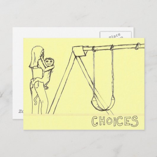 Keuze Briefkaart (Voorkant / Achterkant)