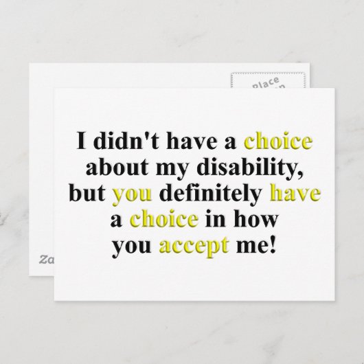 Keuze Briefkaart (Voorkant / Achterkant)