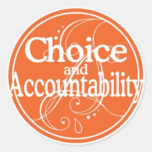 Keuze en verantwoording Sticker (Voorkant)