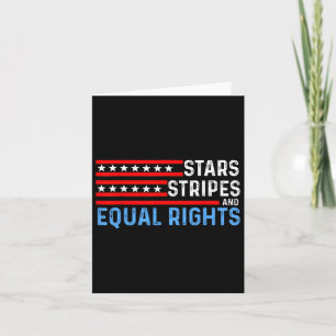 Keuze Feminist 4 juli - Stars Stripes Gelijk Kaart