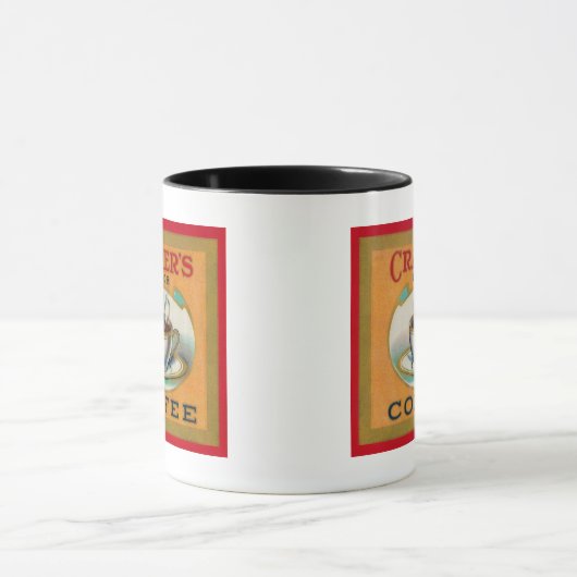 Keuze koffieetiket van Cramer Mok (Midden)