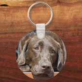 Keuze labrador Retriever close-up foto Sleutelhanger (Voorkant)