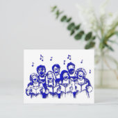 Keuze leden/zangers briefkaart (Staand voorkant)