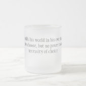 Keuze Matglas Koffiemok (Center)