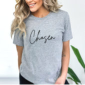 Keuze minimalistisch script Christelijke trouw T-S T-shirt