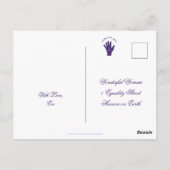 Keuze om 8 maart uit te dagen Vrouwendag 2021 Briefkaart (Achterkant)