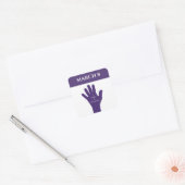 Keuze om 8 maart uit te dagen Vrouwendag 2021 Vierkante Sticker (Envelop)