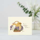  keuze, paasmandje en overvallen briefkaart (Staand voorkant)