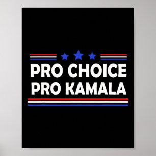 Keuze Pro Kamala 2024 Feministische Vrouwenrechten Poster
