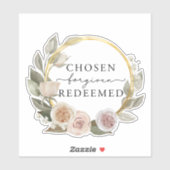 Keuze Quote Christelijke Bijbel Verse Sticker (Vel)