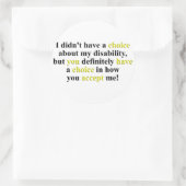 Keuze Ronde Sticker (Tas)