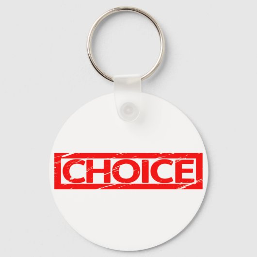 Keuze Stempel Sleutelhanger (Voorkant)