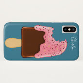 Keuze uit aangepaste populatienaam telefoongevalle Case-Mate iPhone case (Achterkant (horizontaal))