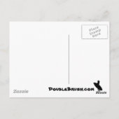 Keuze uit cadeautjes voor kalm- en liefdessurfen b briefkaart (Achterkant)