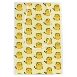 Keuze uit een luipaard koffiezak van het type Cute Medium Cadeauzakje