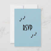 Keuze uit het menu Blauwe muziek (Achterkant)