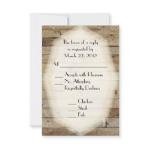 Keuze uit het menu Landwoudbruiloft