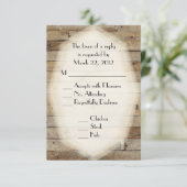 Keuze uit het menu Landwoudbruiloft (Staand voorkant)