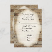 Keuze uit het menu Landwoudbruiloft (Voorkant / Achterkant)