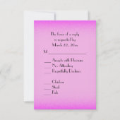 Keuze uit het menu Roze gloed (Voorkant)