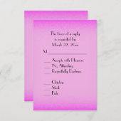 Keuze uit het menu Roze gloed (Voorkant / Achterkant)