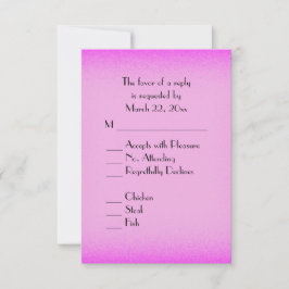 Keuze uit het menu Roze gloed