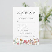 Keuze uit het menu Wilde bloemen Floral Wedding RS (Staand voorkant)