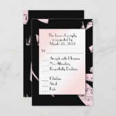 Keuze uit het menu Zwart-roze Abstracte muziek RSV (Voorkant / Achterkant)