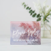 Keuze uit het Tropical Sunset Menu RSVP (Staand voorkant)