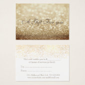 Keuze uit kerstcadeaubonnen/kerstcadeaubonnen visitekaartje (Voorkant /achterkant)