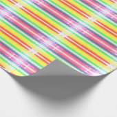Keuze uit kleurrijke retro-prullenbak cadeaupapier (Hoek)