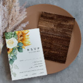 Keuze uit RSVP-kaart - Keuze uit het menu Zonneblo