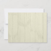 Keuze uit RSVP - Sunflower Wedding Menu (Achterkant)