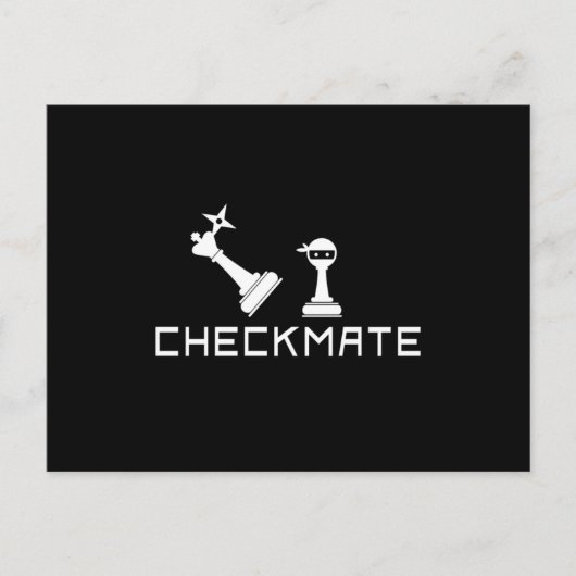 Keuze uit spelstrategie voor chequebeheer briefkaart (Voorkant)