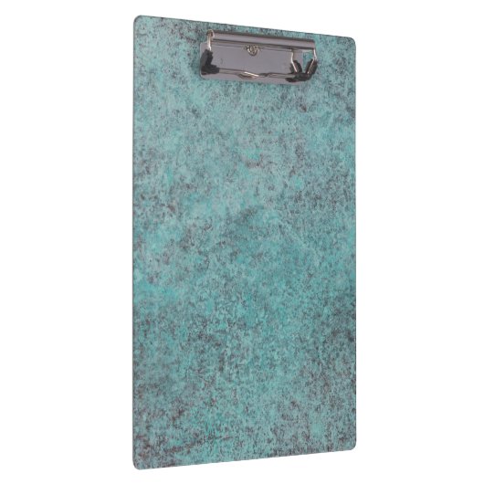 Keuze uit Turquoise Copper Patina-structuur Klembord (Rechts)