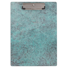 Keuze uit Turquoise Copper Patina-structuur Klembord