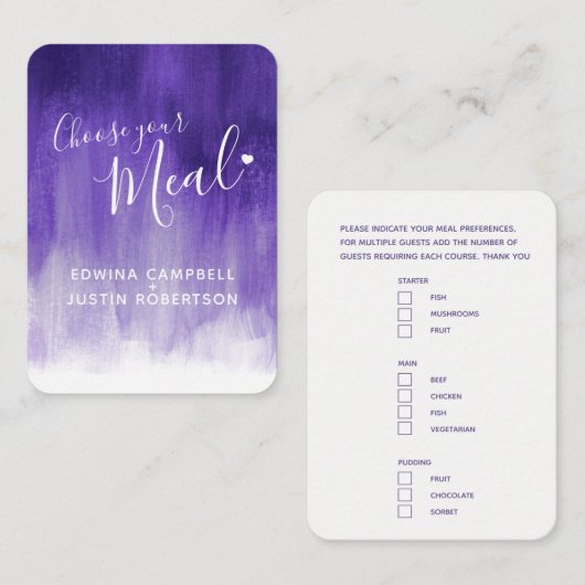 Keuze uit weduwen door ultraviolet kunstbeschuttin informatiekaartje (Voorkant / Achterkant)