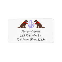 Keuze uitlijnen labrador etiket